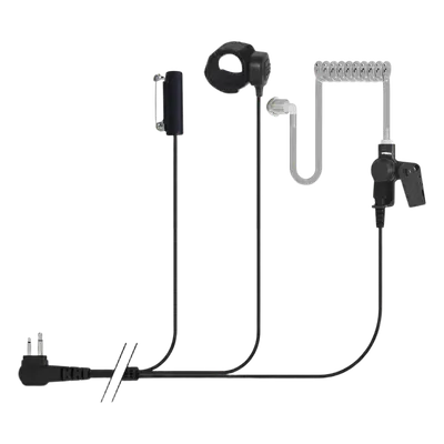 Micrófono-audífono TX PRO TX885SM01 con tubo acústico y PTT