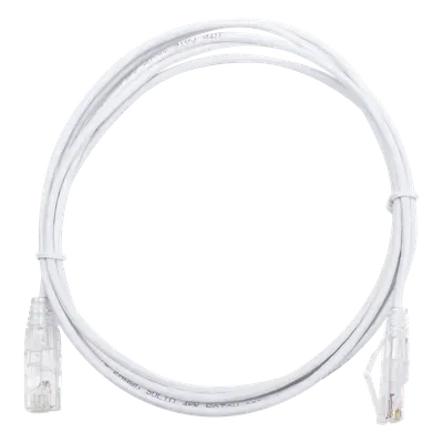Cable de parcheo Cat6 slim LINKEDPRO LP-UT6-200-WH28 de 2 m