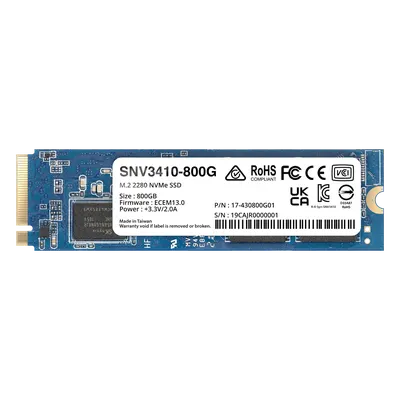 SSD NVMe M.2 Synology SNV3410-400G de 400 GB para caché