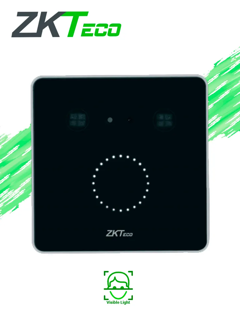 Lector facial ZKTeco KF1100 para control de acceso con TCP/IP