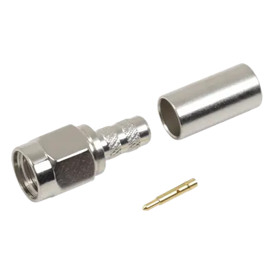 Conector SMA macho RF Industries RSA-3000-C para cable coaxial