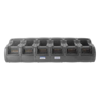 Multicargador / 12 Cavidades / 20.0 x 5.8 Pulgadas / Entrada 100V-240V / Li-Ion LiPo NiMH NiCd / Compatible Kenwood TK y NX