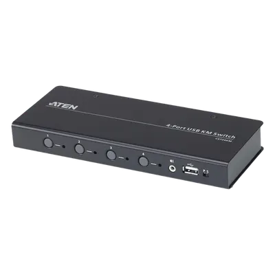 Switch KM USB ATEN CS724KM para 4 equipos y hasta 16 monitores