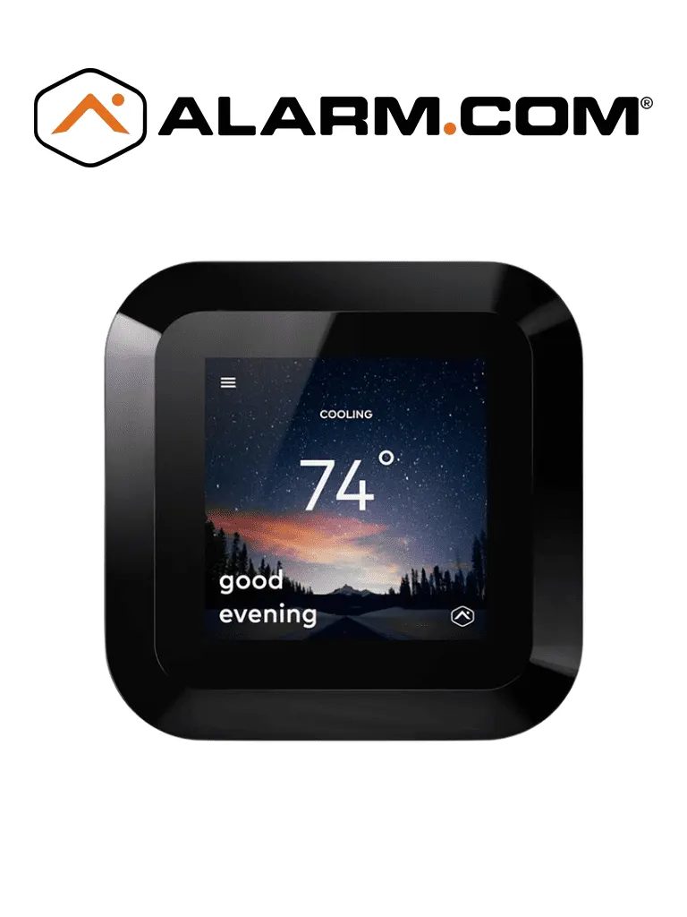 Termostato inteligente ALARM.COM ADC-T40K-HD con pantalla táctil HD