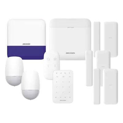 Kit de alarma inalámbrica HIKVISION DS-PWA48-FULL-K de 48 zonas