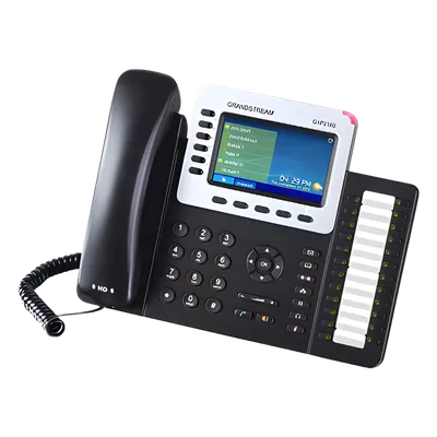 Teléfono IP Grandstream GXP2160 con 6 líneas y pantalla a color