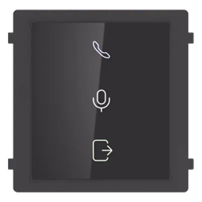 Módulo Indicador para Videoportero IP / Audio Bidireccional / Recepción de Llamada / Apertura de Puerta / IP65 / -40°C a +60°C (-40°F a 140°F) / Montaje Empotrado o Superficie