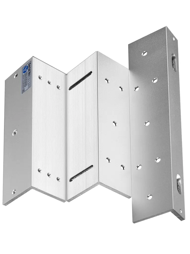 Soporte tipo ZL YLI ELECTRONIC MBK-280ZL-W para cerradura magnética