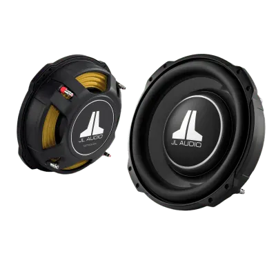 Subwoofer Thin-line / 10 Pulgadas / 400 W RMS / Bobina Dual 4 Ohmios / Montaje 3.5 pulgadas / Rango 25 a 200 Hz