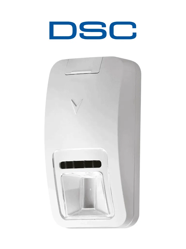Detector de movimiento DSC PG9974P inalámbrico con óptica de espejo