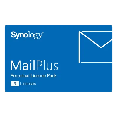 Licencia de Correo / 20 Cuentas Activas / Permanente / Alta Disponibilidad / Migración entre NAS