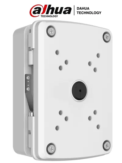 DAHUA DH-PFA126  Caja de conexiones / Material de aleación de aluminio/ IP66/ Estructura de rápida instalación y anticaída para mayor seguridad y comodidad.