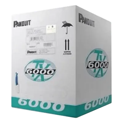 Cable UTP Panduit PUR6004RD-ME Cat 6A de 305 m, color rojo
