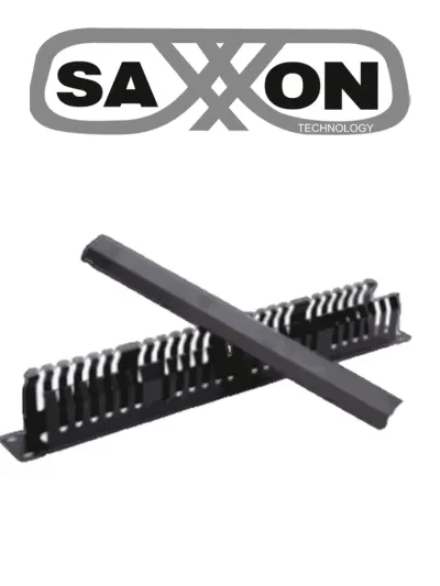 Organizador de cables SAXXON CO-48P para rack de 19 pulgadas, 1U