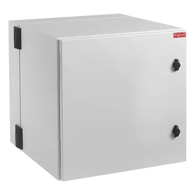 Gabinete Industrial de Pared / 12 UR / 612 x 600 x 760 mm / NEMA 4/12 / IP66 / Puerta Sólida Abatible / Acero con Acabado en Polvo