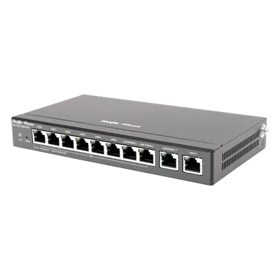 Router Ruijie RG-EG310GH-P-E con SD-WAN y 8 puertos PoE+