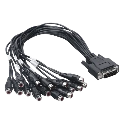 Adaptador de audio HIKVISION 101501653 para grabadores de 16 canales