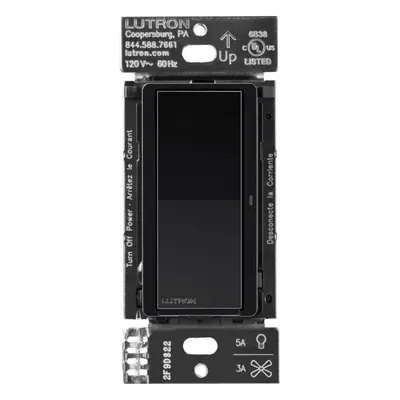 Interruptor inteligente Lutron Caseta DVRF5NSBL on/off de 120 V