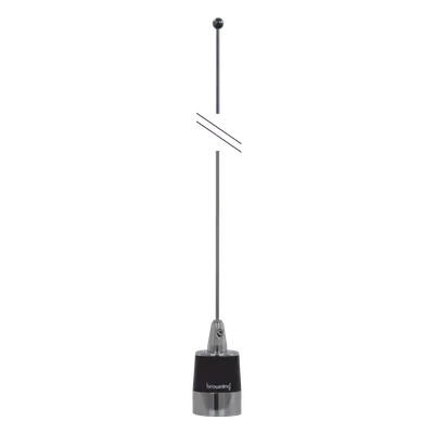 Antena móvil VHF TRAM BROWNING BR-160 con ganancia de 3 dB
