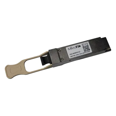 Transceptor MikroTik XQ+85MP01D QSFP28 de hasta 100 Gbps
