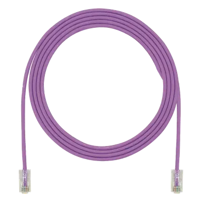 Cable de Parcheo UTP / Cat6A / 24 AWG / CM / 6.71 m (22 ft) / Violeta