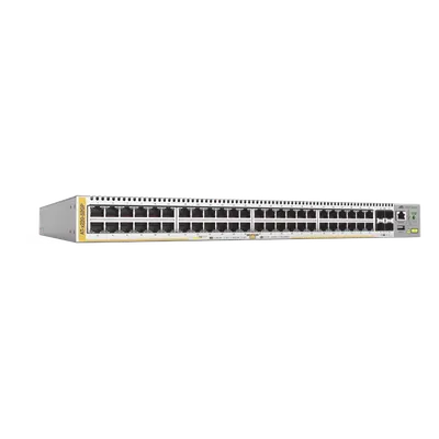 Switch Administrable Capa L2+ / 48x 10/100/1000-T PoE+ / 4x SFP / Enrutamiento RIP / AMF / Active Fiber Monitoring