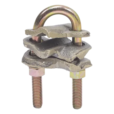 Conector Mecánico en Cruz / Fusión en Bronce / Calibres 2/0-250 y 4-2/0 AWG / 3.5 cm x 6 cm x 4.5 cm / 1.2 x 2.0 x 1.5 ft