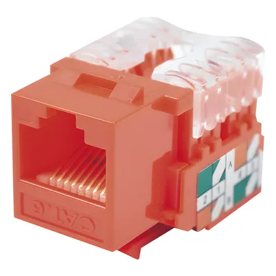 Módulo jack keystone LINKEDPRO LP-KJ-601-RD Cat6 rojo