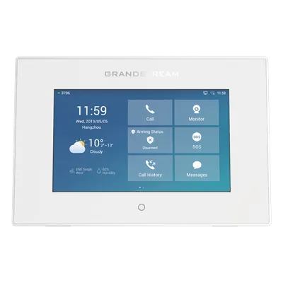 Estación de intercomunicación Grandstream GSC-3570 con pantalla táctil de 7 pulgadas