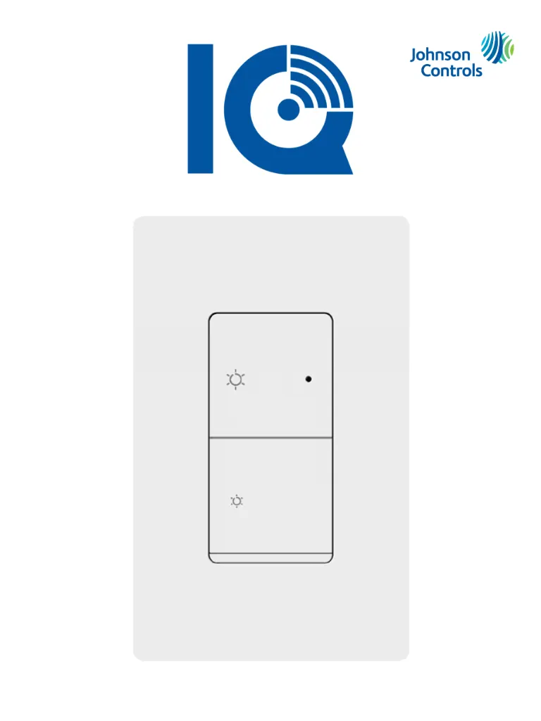 Dimmer inteligente QOLSYS IQDMR-PG para iluminación interior PowerG