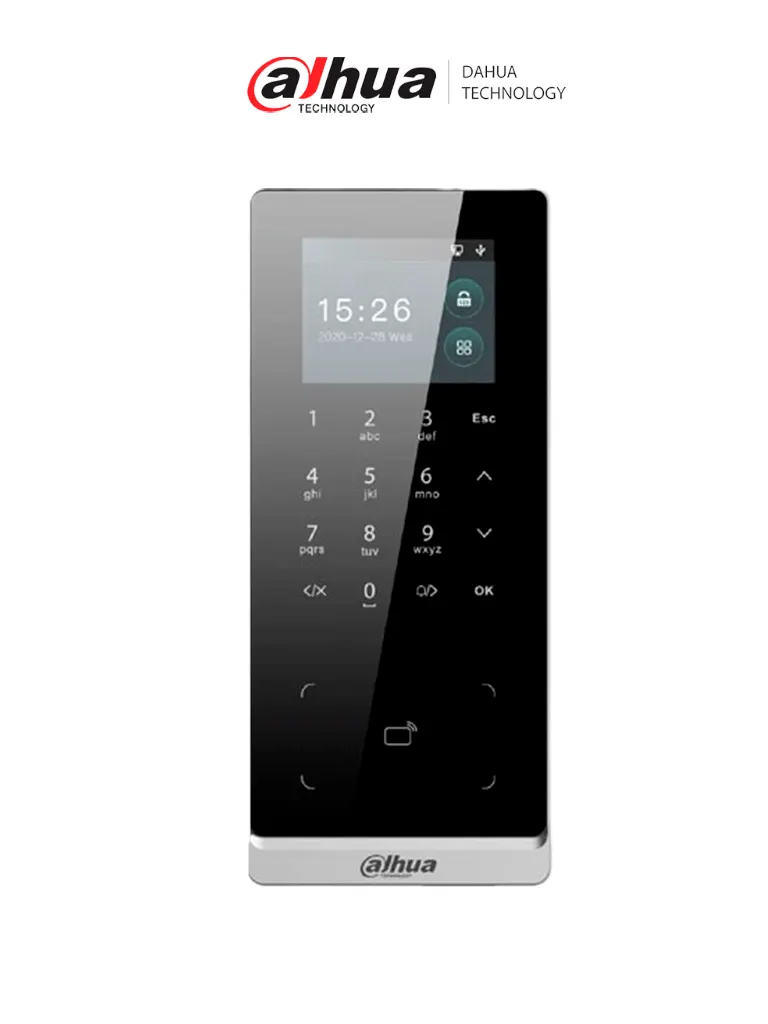 Control de acceso Dahua ASI2201H-DW con WiFi y pantalla LCD