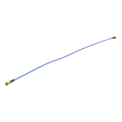Cable Jumper / 50 cm (1.64 ft) / SMA-Macho Inversos / Hasta 6 GHz / Cobre-Plateado