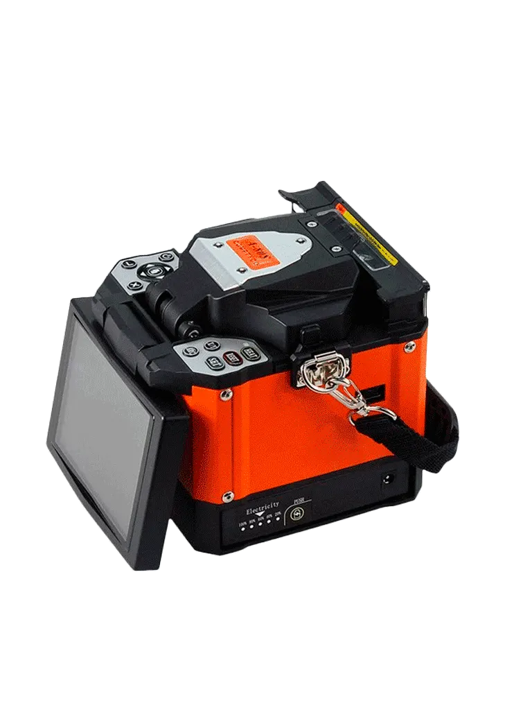 TCE LN-NET-A80S - Empalmador de Fibra Óptica 3 en 1, 110V, 5200mAh, Fusionadora de Fibra de 2.5kg, Calentamiento en 30s. Incluye Herramienta.