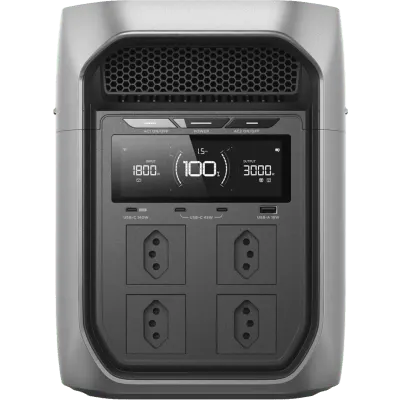 Estación de energía portátil ECOFLOW DELTA 3 MAX PLUS de 2048 Wh