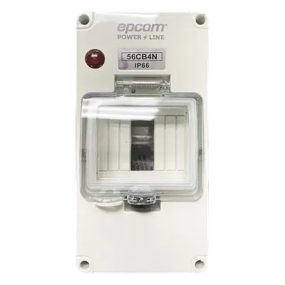 Gabinete para exterior EPCOM POWERLINE F56CB4N con protección IP66