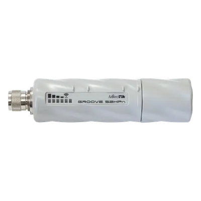 (GrooveA 52) Punto de Acceso, Doble Banda (2.4 ó 5 GHz) 802.11 a/b/g/n, Hasta 500mW, Incluye Antena Omnidireccional de 6 dBi.