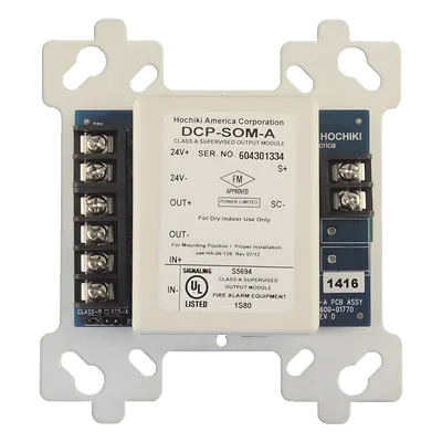 Módulo de Control Hochiki DCP-SOM-A, 2.0 A @ 24 VCC, 16 Estados de Prioridad