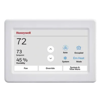 Wall module Honeywell BMS TR120 con pantalla táctil para VAV
