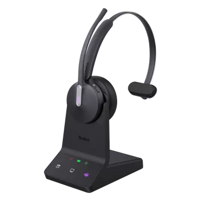Diadema Inalámbrica / Mono / DECT + Bluetooth 5.2 / Acoustic Shield 2.0 / 32h Conversación / Altavoz 30mm / Certificación Teams