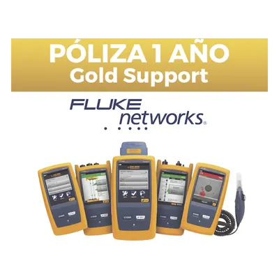 Póliza de Soporte Gold / 1 Año / Certificador de Fibra Óptica CFP-Q-ADD / Calibración Anual / Reparación y Reemplazo de Accesorios