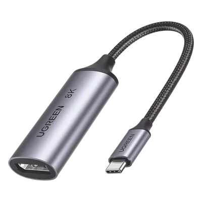 Adaptador USB-C a DisplayPort UGREEN 15575 para video 8K