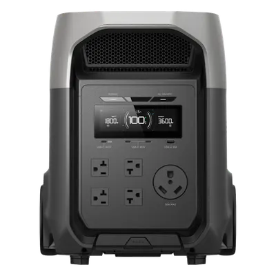 Estación de energía portátil EcoFlow EFDL3U de 3072 Wh y 3600 W
