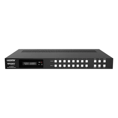 Matriz HDMI / 8x8 / 4K60 4:4:4 / 18 Gbps / Seamless / Video Wall y Multivista / Audio Balanceado
