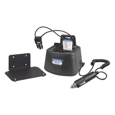 Cargador vehicular / 2 cavidades / LED indicador por posición / 100-240 VCA a VCC / Compatible 24 modelos Kenwood