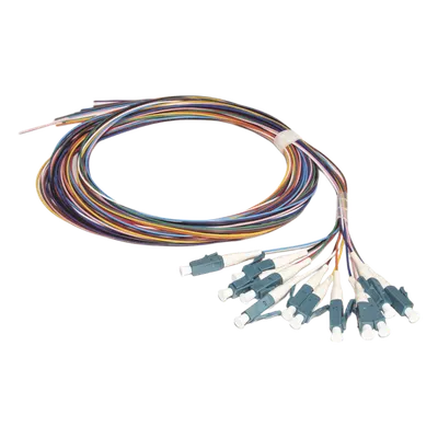 Kit de Pigtails / Monomodo G.657A2 / LC/UPC / 2 m (6.56 ft) / 0.9 mm / 12 Unidades
