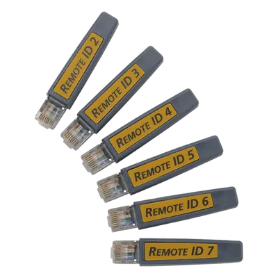 Kit de Identificadores Remotos / 6 Puntos ID #2-7 / 984 pies / RJ45-RJ11-Coaxial / Para MicroScanner PoE