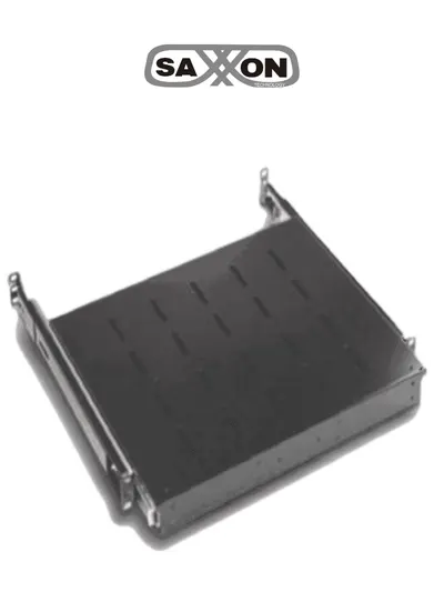 Charola deslizable SAXXON 700335.01 para teclado, 1U