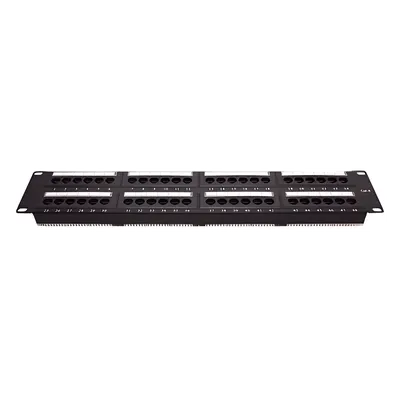 Panel de parcheo LINKEDPRO LP-PP-608 Cat6 de 48 puertos