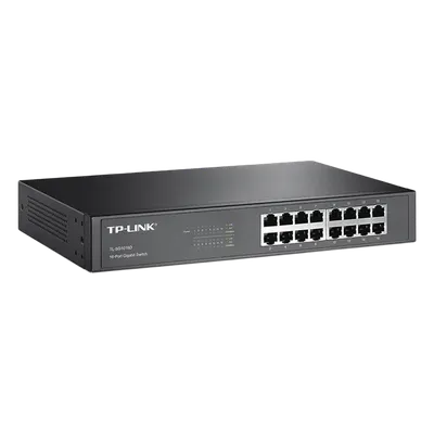 Switch Gigabit TP-Link TL-SG1016D de 16 puertos para escritorio o rack