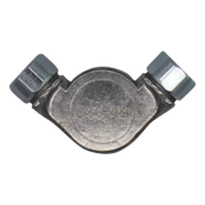 Polea de esquina KIDDE WK-844648-000 con cuerpo de aluminio y rodamientos de bolas